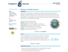 Tablet Screenshot of poseidonsharvest.com